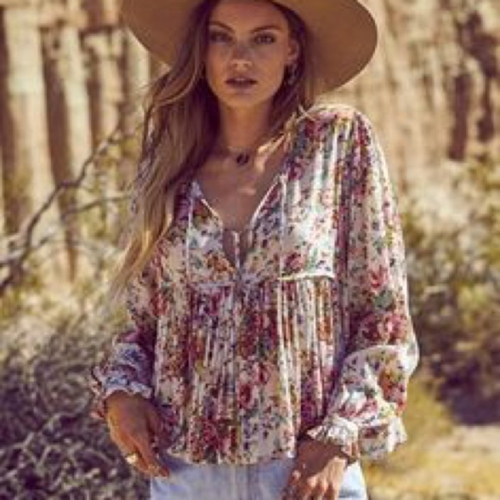 Auguste the Label longbeach market boho top